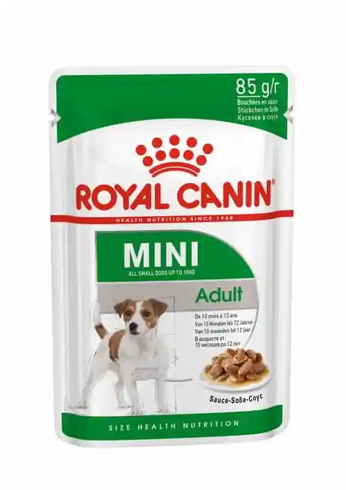 پوچ سگ رویال کنین مدل Mini Adult بسته 85 گرمی
