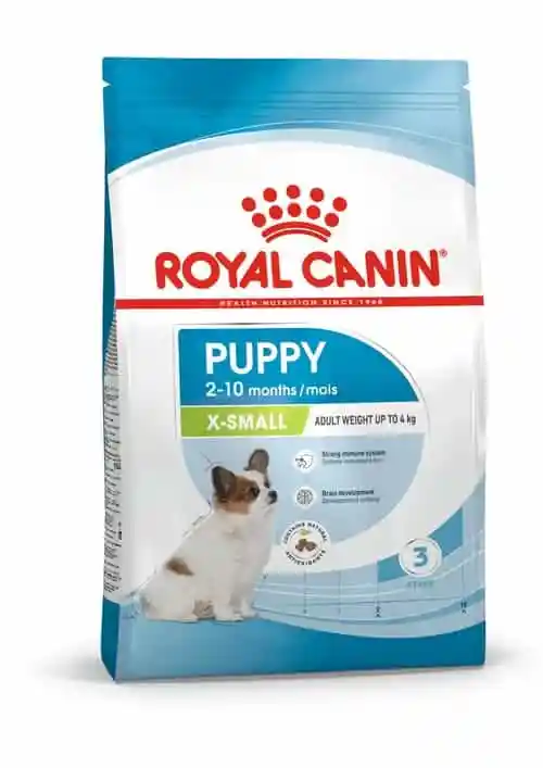 غذای سگ رویال کنین ایکس اسمال پاپی (X-Small Puppy) وزن 1.5 کیلوگرمی