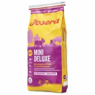 غذای خشک سگ بالغ نژاد کوچک جوسرا مدل Mini Deluxe بسته 900 گرمی