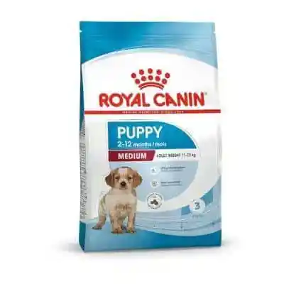 غذای خشک توله سگ رویال کنین مدل Medium Puppy وزن 4 کیلوگرم