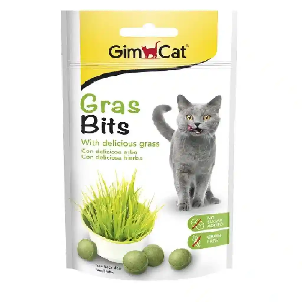 اسنک توپی گربه GimCat با طعم علف گربه وزن 50 گرم